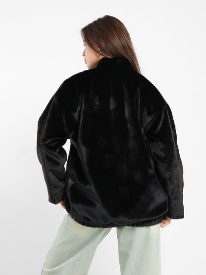 Oversized Bomber Jacket