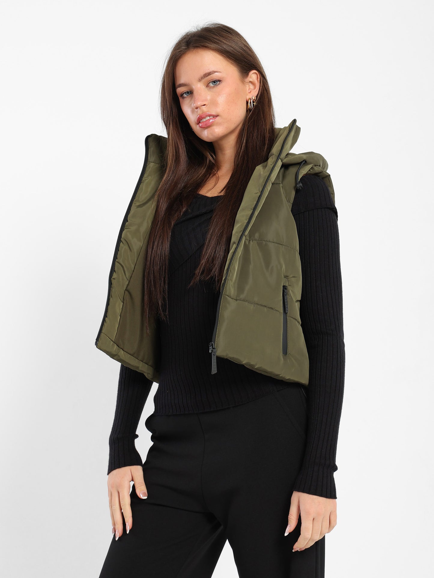 Solid Outwear Jacket