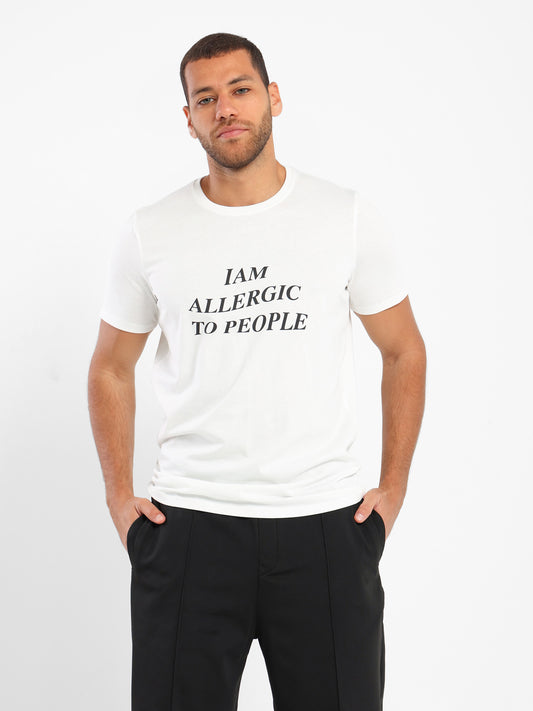 Allergic to People T-Shirt - Outlet