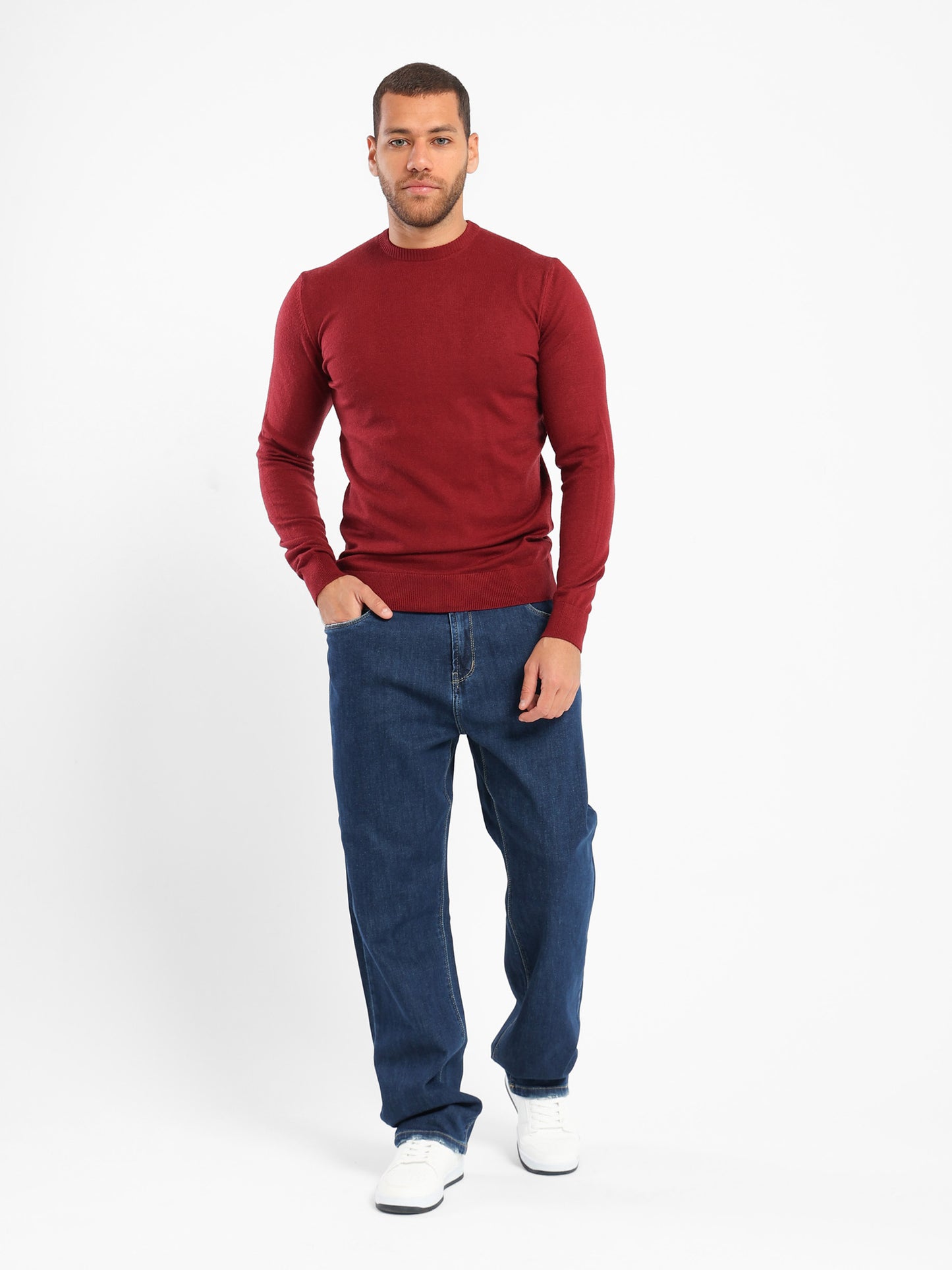 Regular Round Neck Pullover