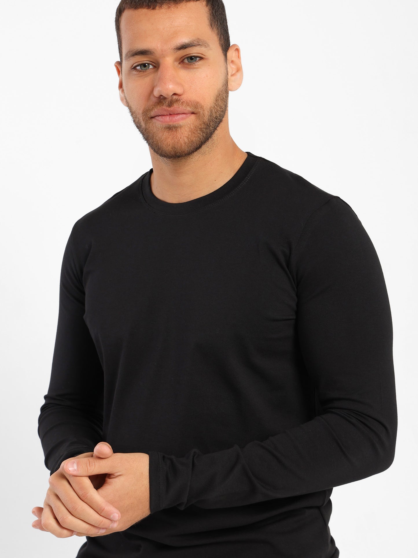 Muscle Fit Long Sleeves T-Shirt