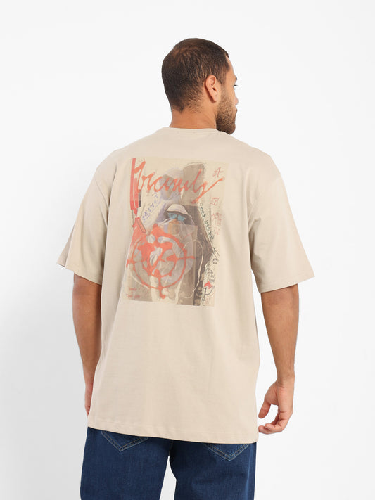 Hip Hop Dancers Back Digital Print T-Shirt - Outlet