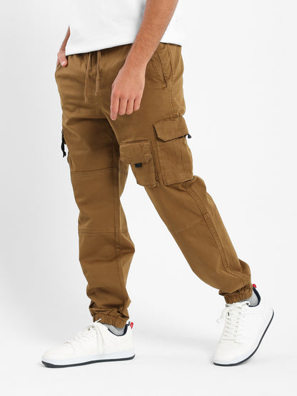 Woven Multi-Pocket Jogger Pants - Outlet