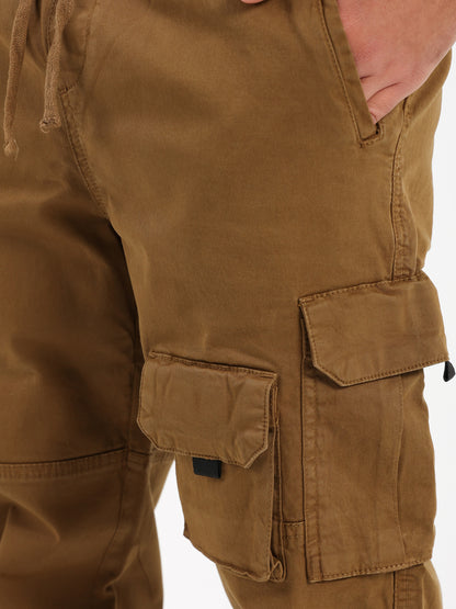 Woven Multi-Pocket Jogger Pants - Outlet
