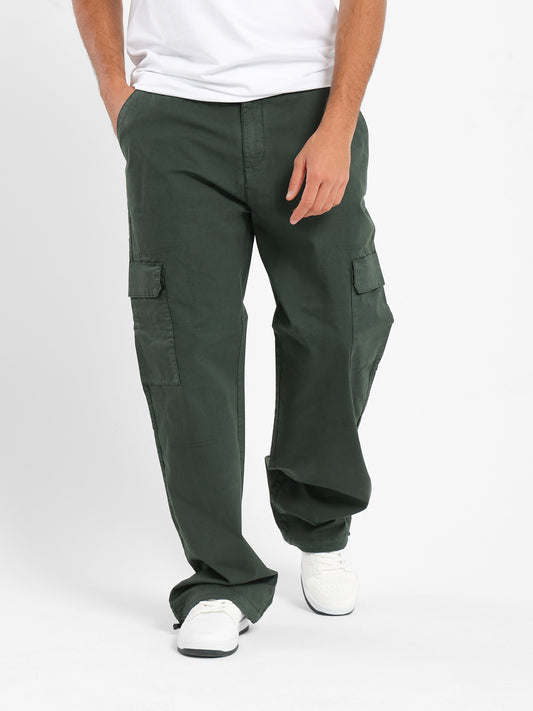 Loose Pants with Elastic Hem - Outlet