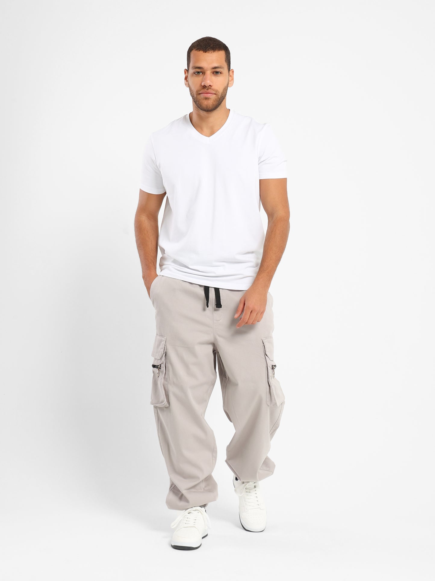 Regular Cargo Jogger Pants - Outlet