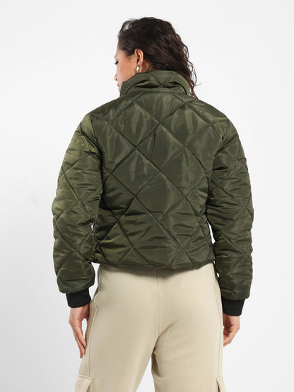 Jacket Button Front Puffer