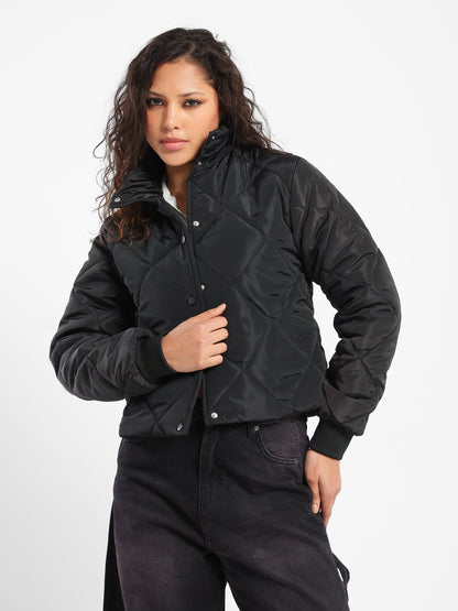 Jacket Button Front Puffer