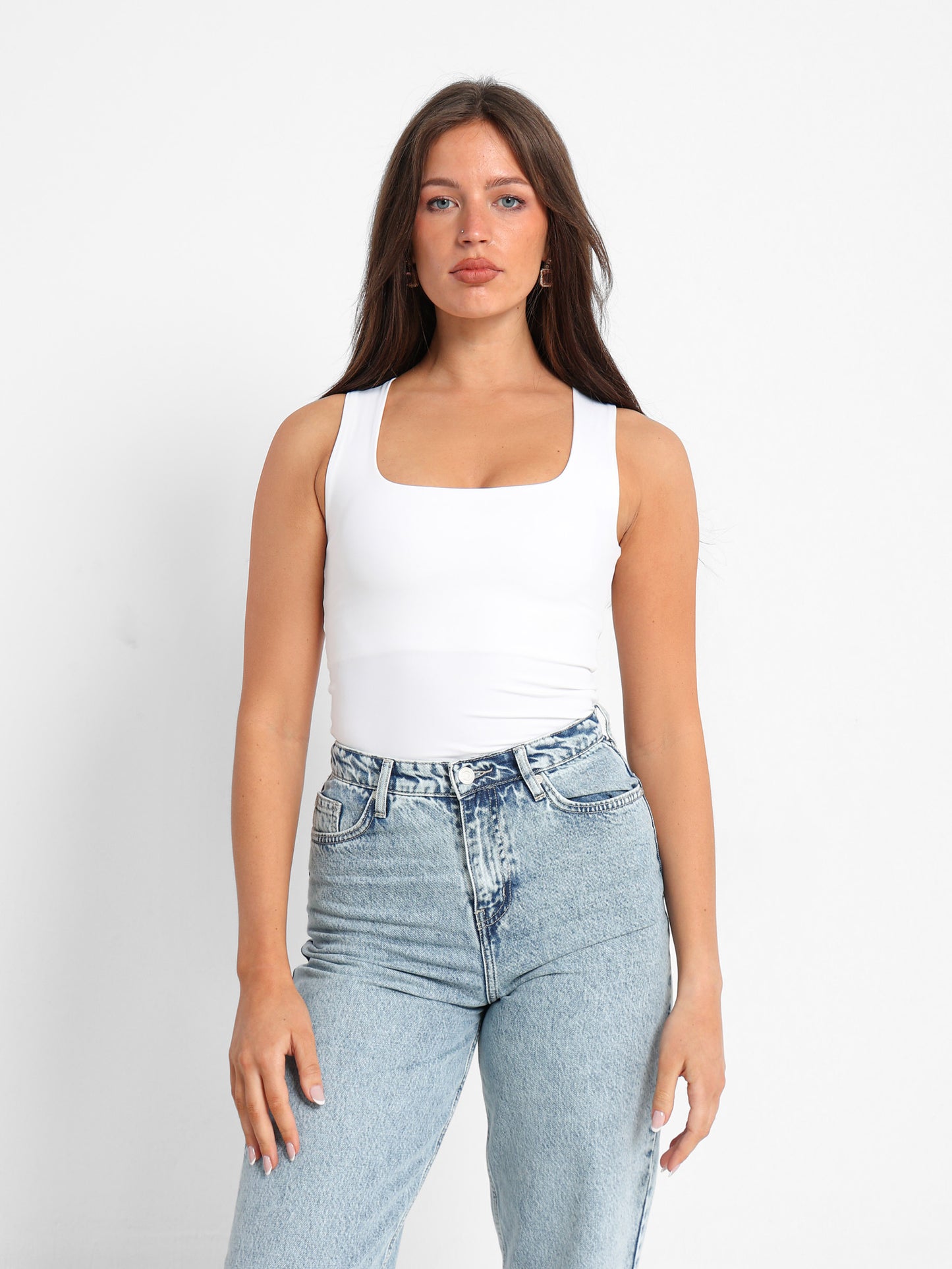 Basic Square Neck Top