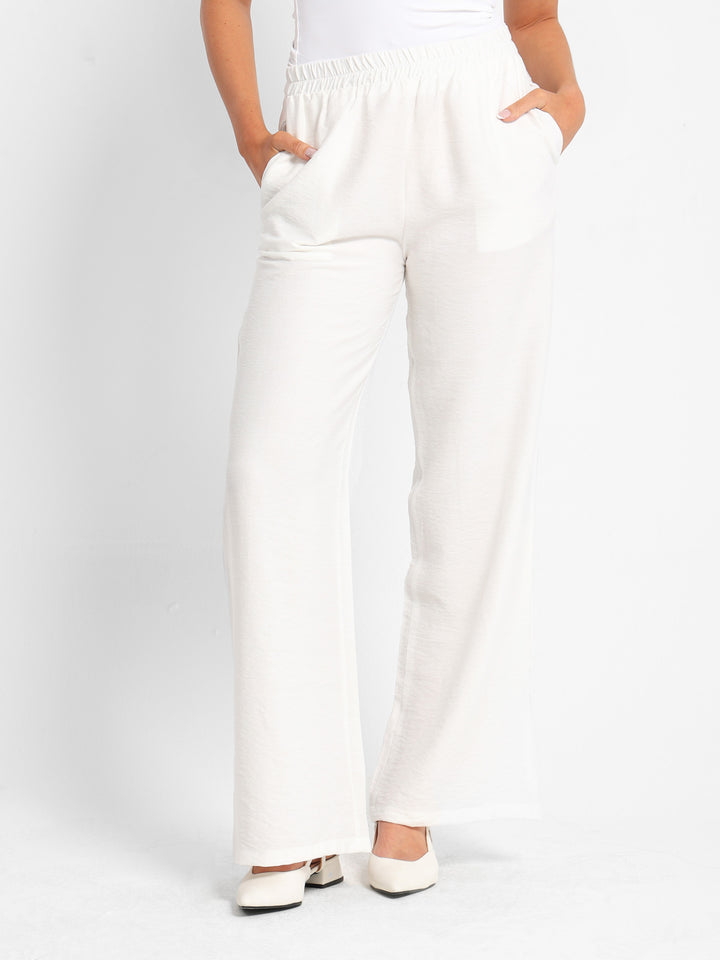 Loose Pants with Side Pockets