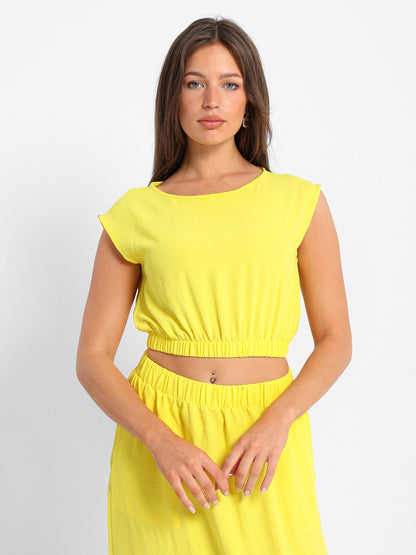 Cap-Sleeve Top