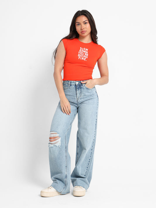 Printed Short Sleeve Tee