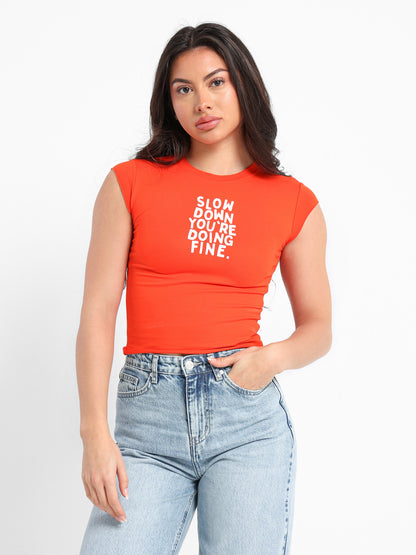 Printed Short Sleeve Tee