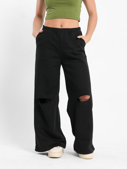 Loose Wide-Leg Sweatpants