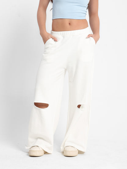 Loose Wide-Leg Sweatpants