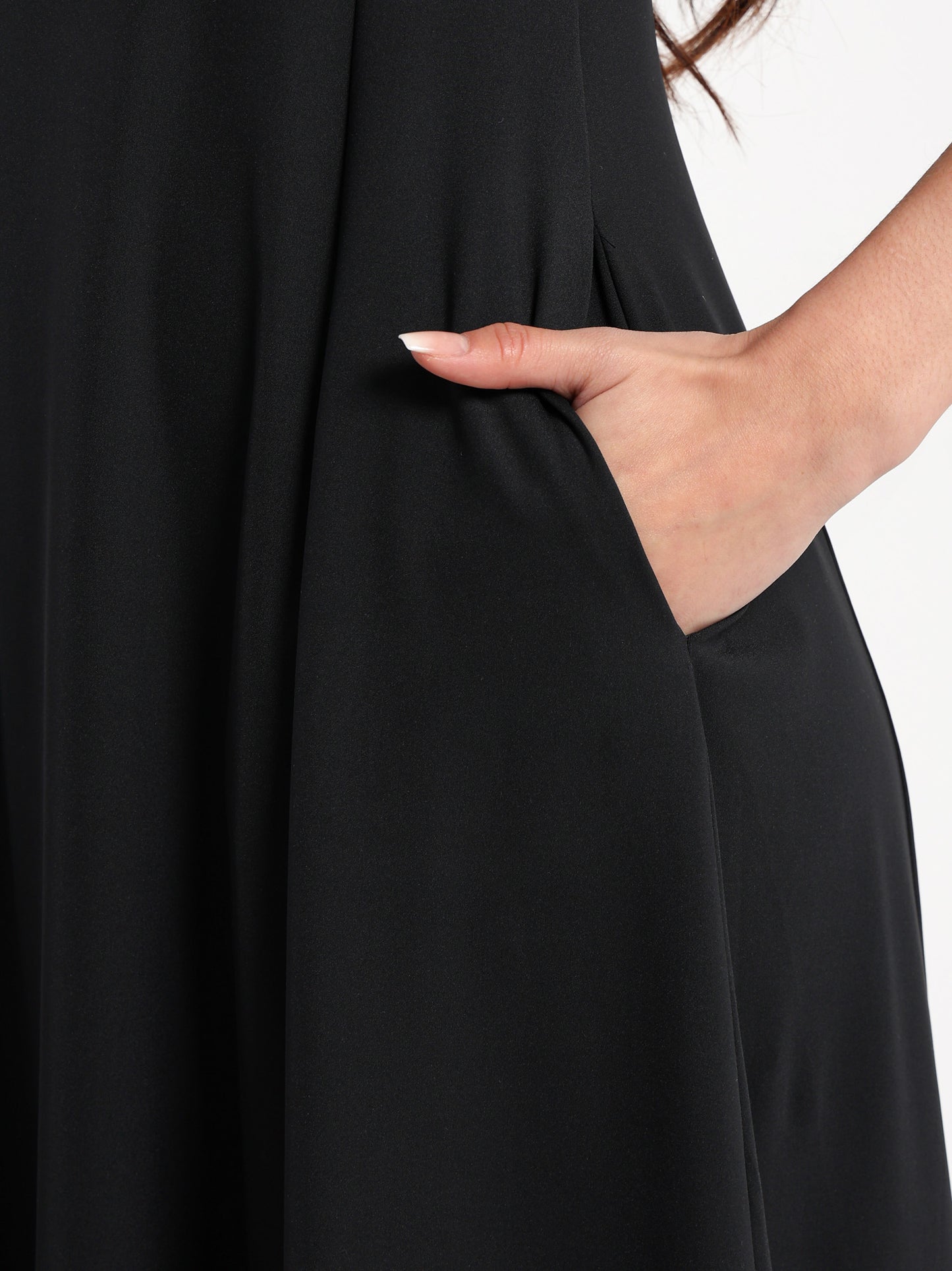 Sleeveless Dress with Waist Darts