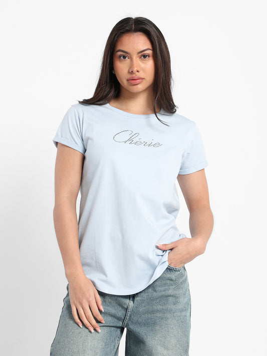 Cherie Rhinestone T-Shirt