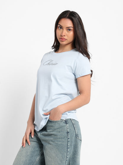 Cherie Rhinestone T-Shirt