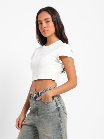 Heart Print Baby Tee
