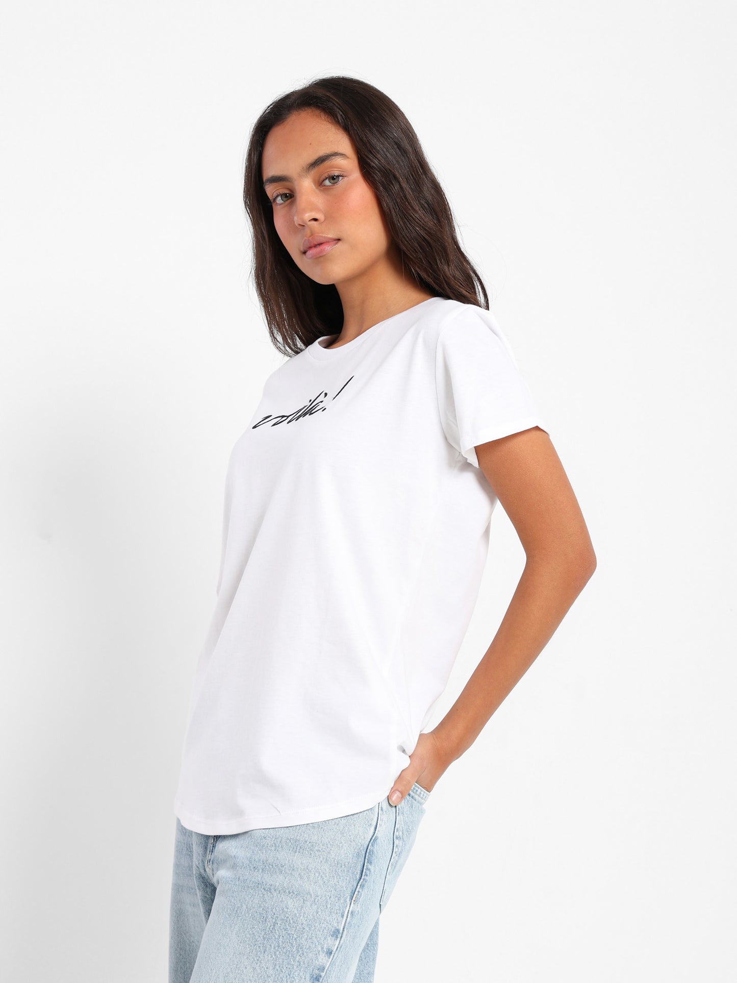 Voila Embroidered T-Shirt