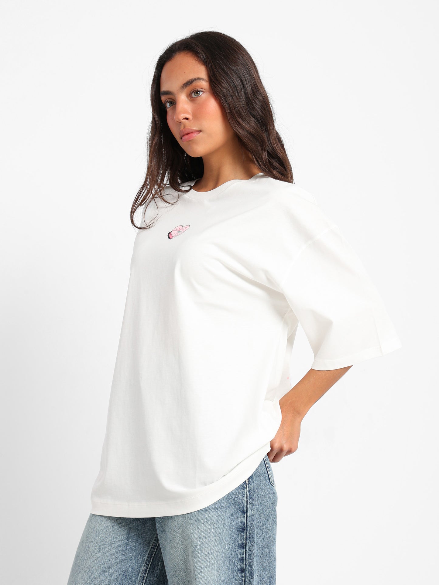 Oversized T-Shirt Peppermint Creams Print