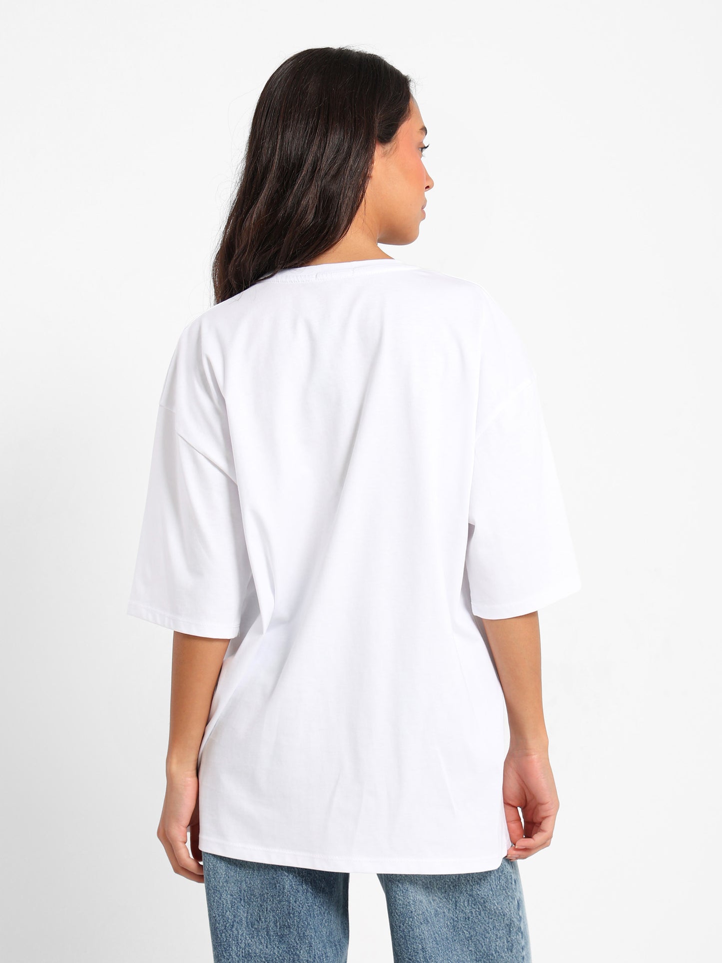 Oversized T-Shirt Bubbly Chair Print