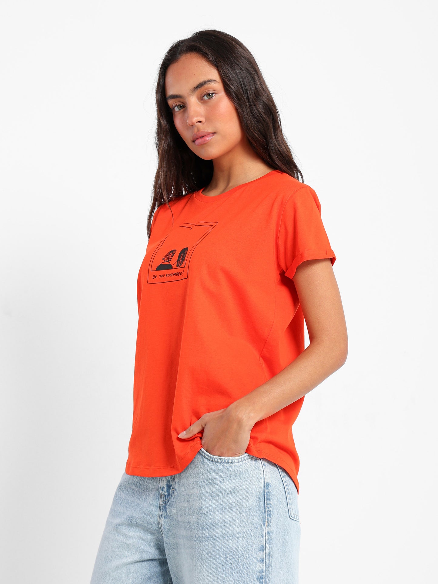 Polaroid Photo Print T-Shirt