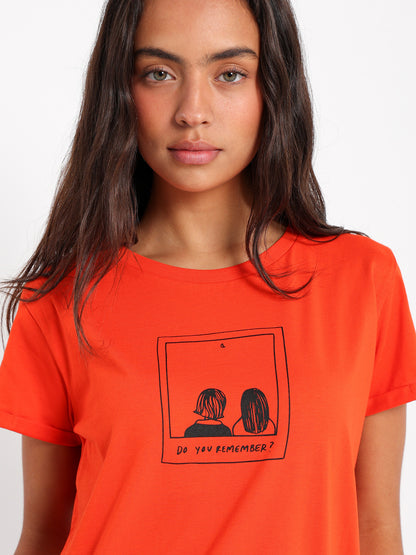 Polaroid Photo Print T-Shirt