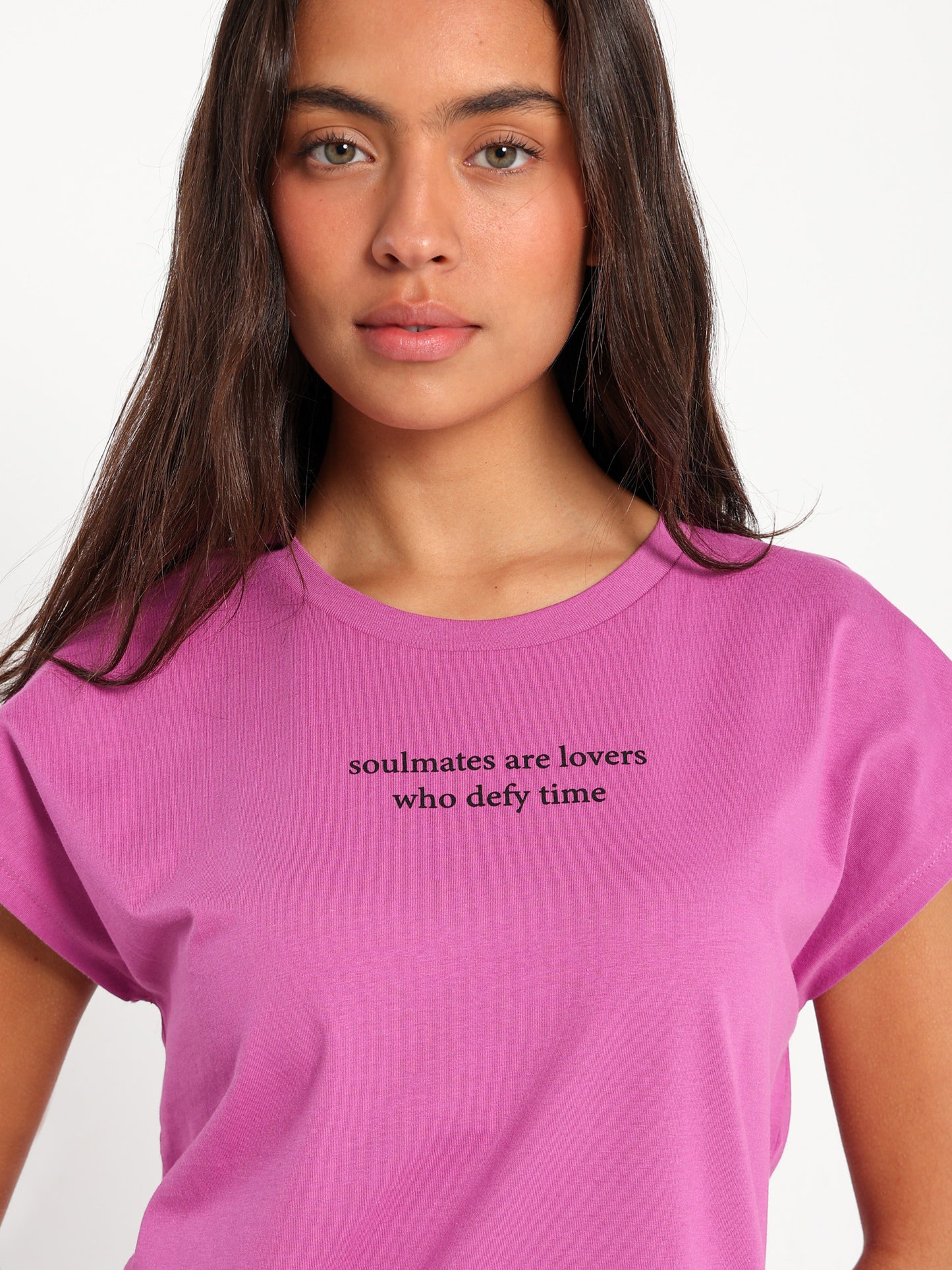 Soulmates Are Lovers Cap Sleeve T-Shirt