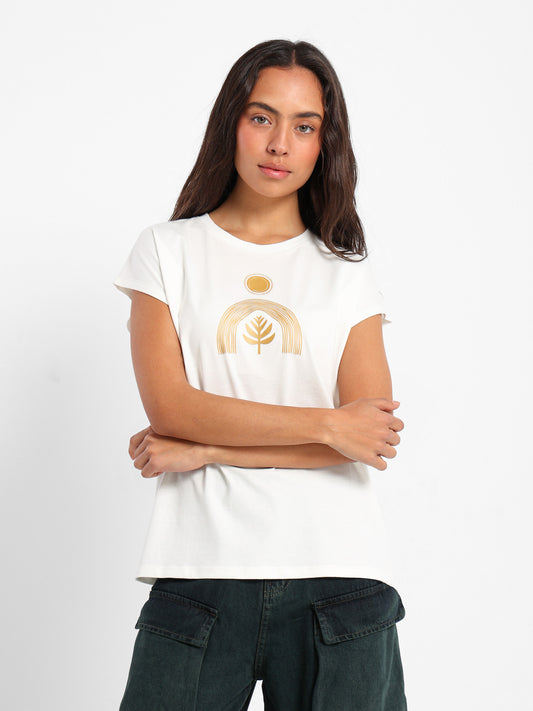 Minimal Elements Cap Sleeve T-Shirt