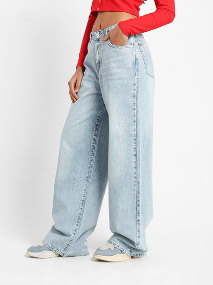 Oversized Loose-Fit Jeans