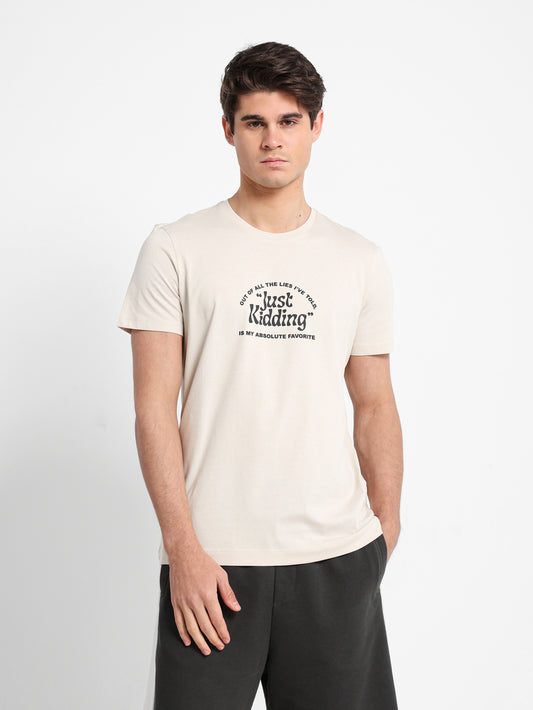 "Just Kidding " Graphic T-Shirt