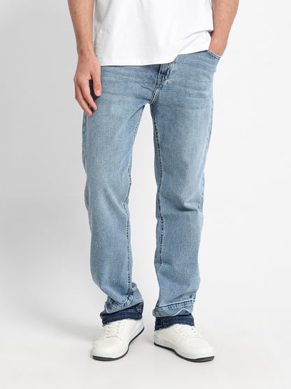 Regular Fit 5-Pocket Jeans with Unfinished Hem