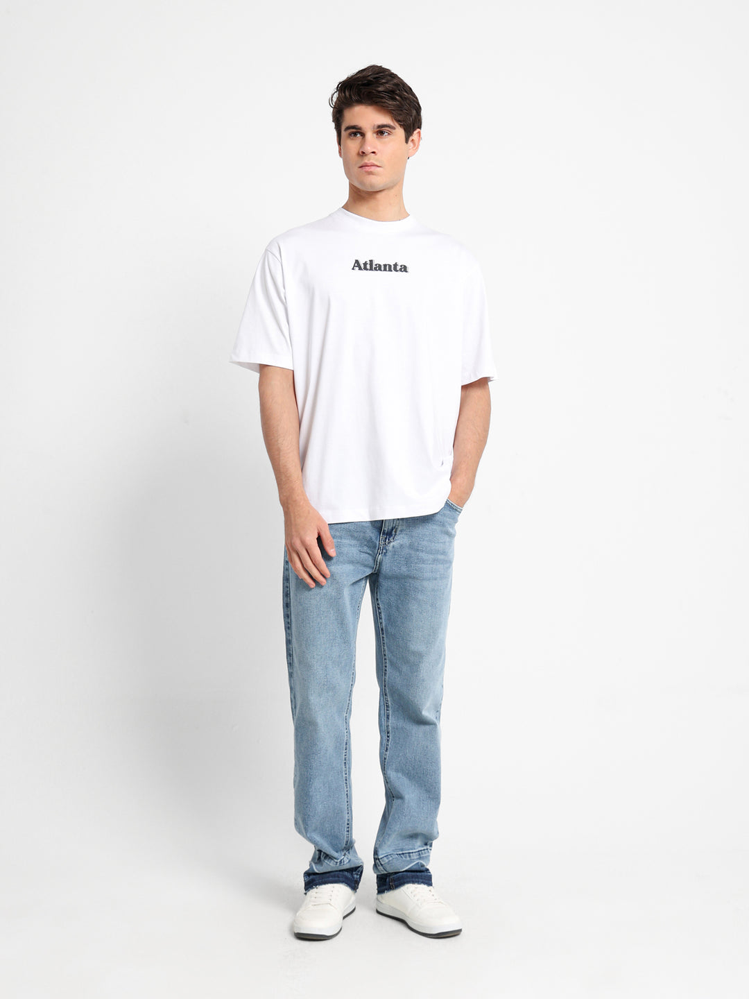 Atlanta Mock Neck T-Shirt