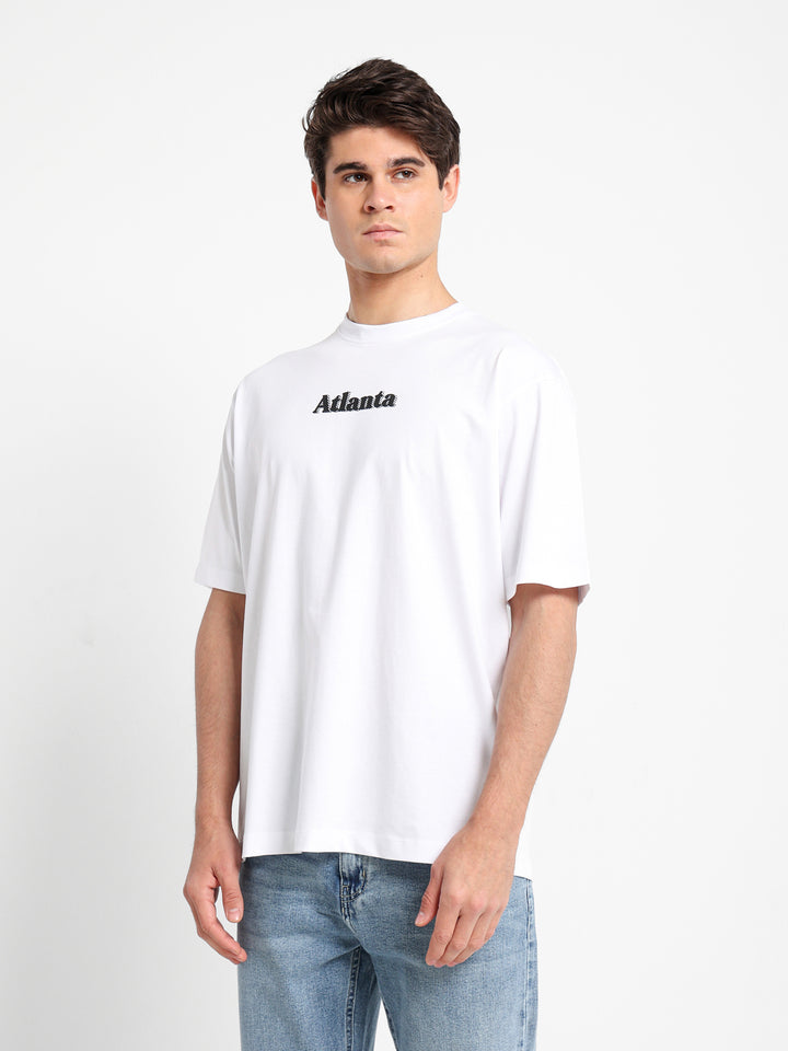 Atlanta Mock Neck T-Shirt