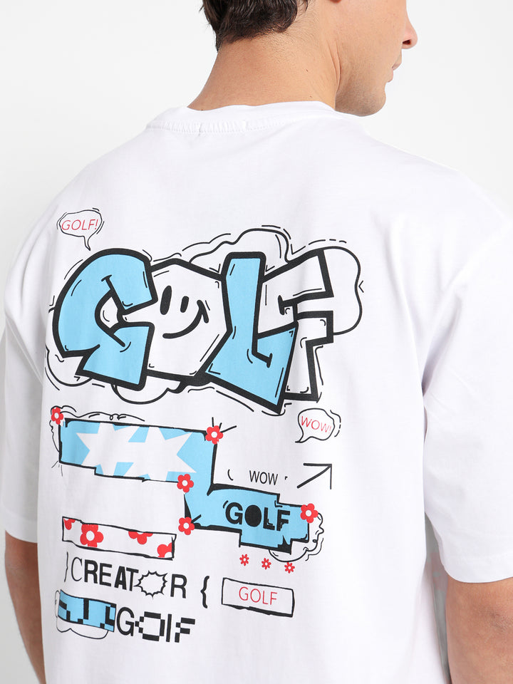 تيشيرت بطبعة مستوحاة من Golf Wang