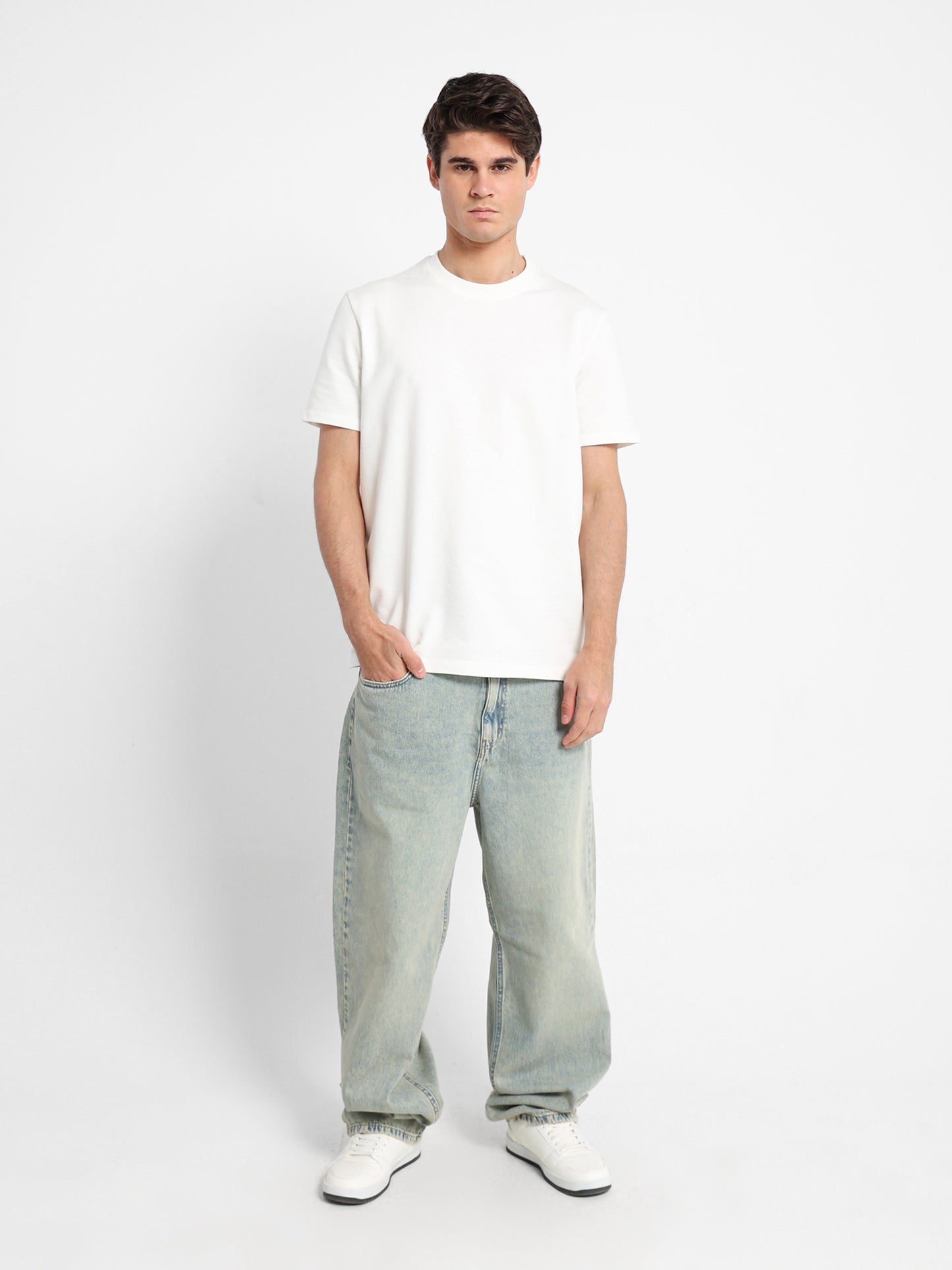 Baggy Fit Denim Jeans