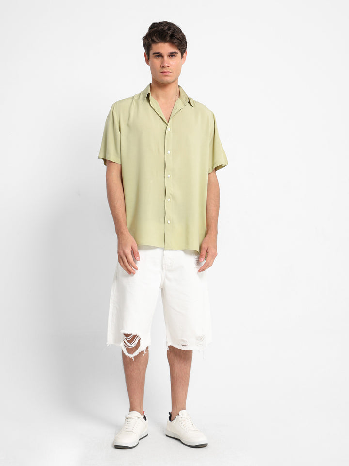 Viscose Short Sleeve Shirt