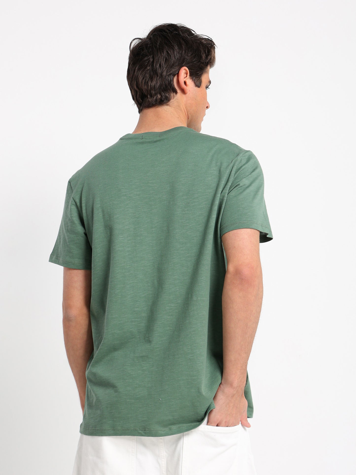 Relaxed Fit T-Shirt with Front Pocket