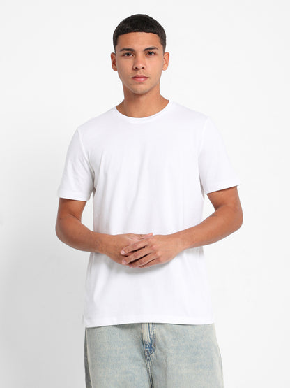 Back Print Round Neck T-Shirt