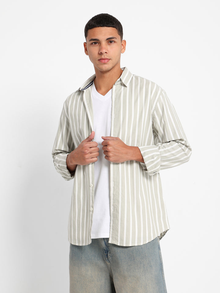 Striped Long Sleeve Shirt