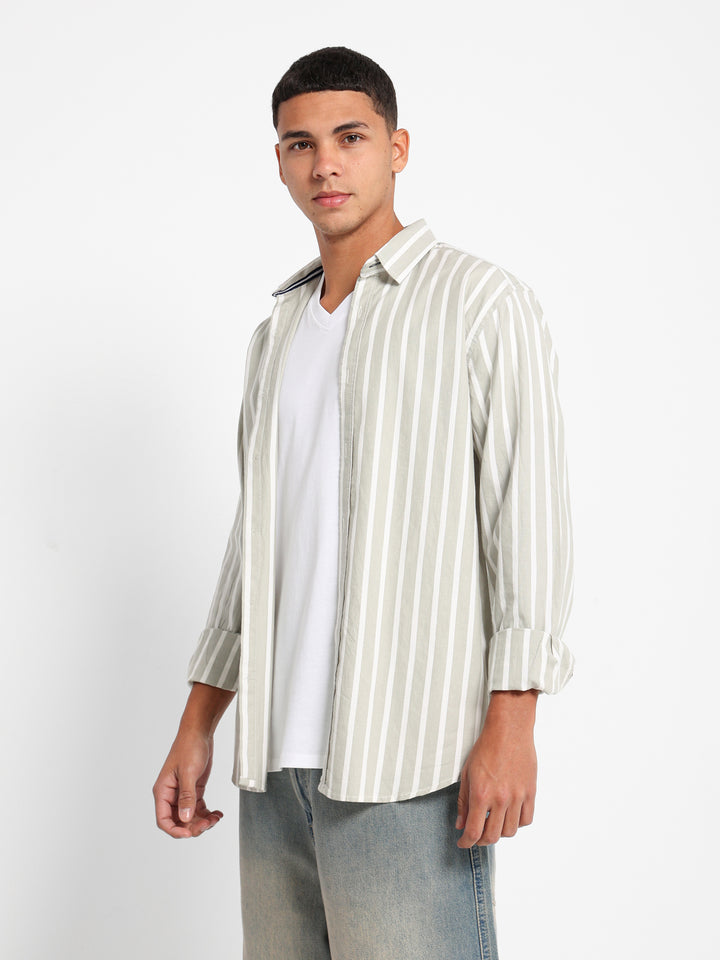 Striped Long Sleeve Shirt