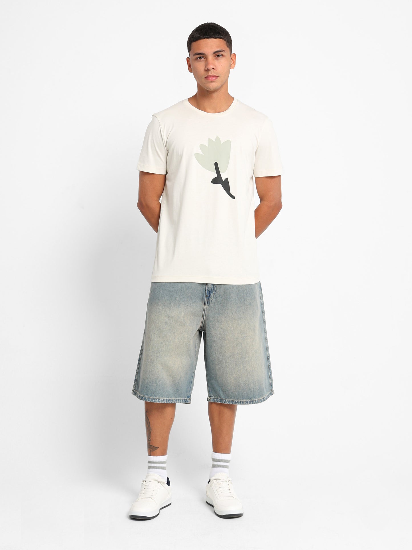 Flower Printed T-Shirt