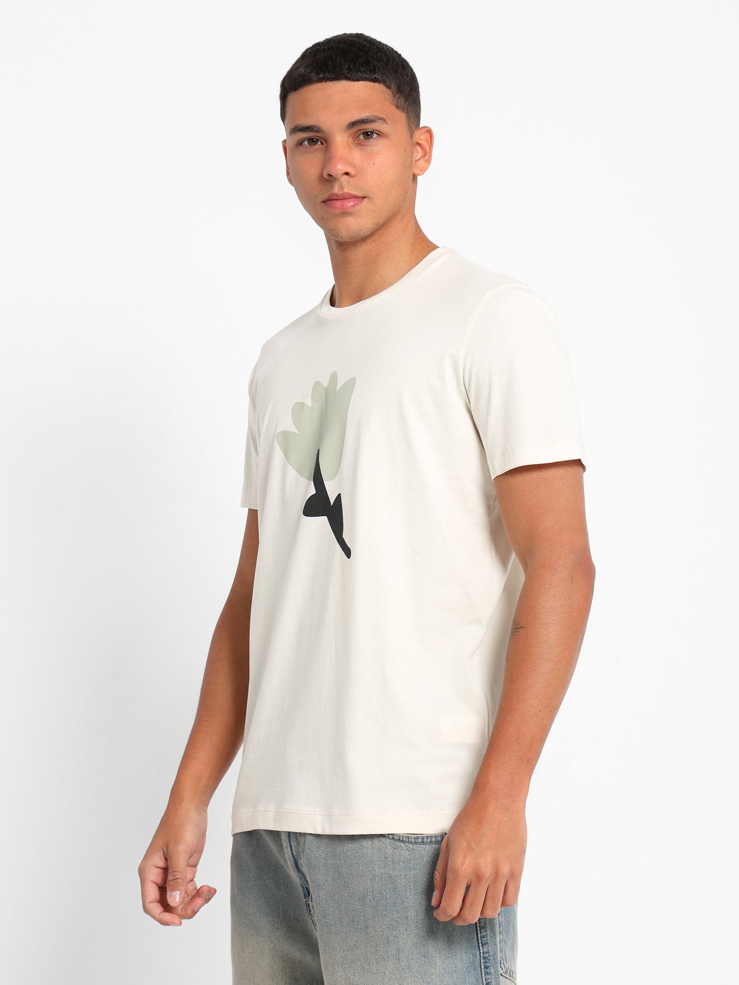 Flower Printed T-Shirt