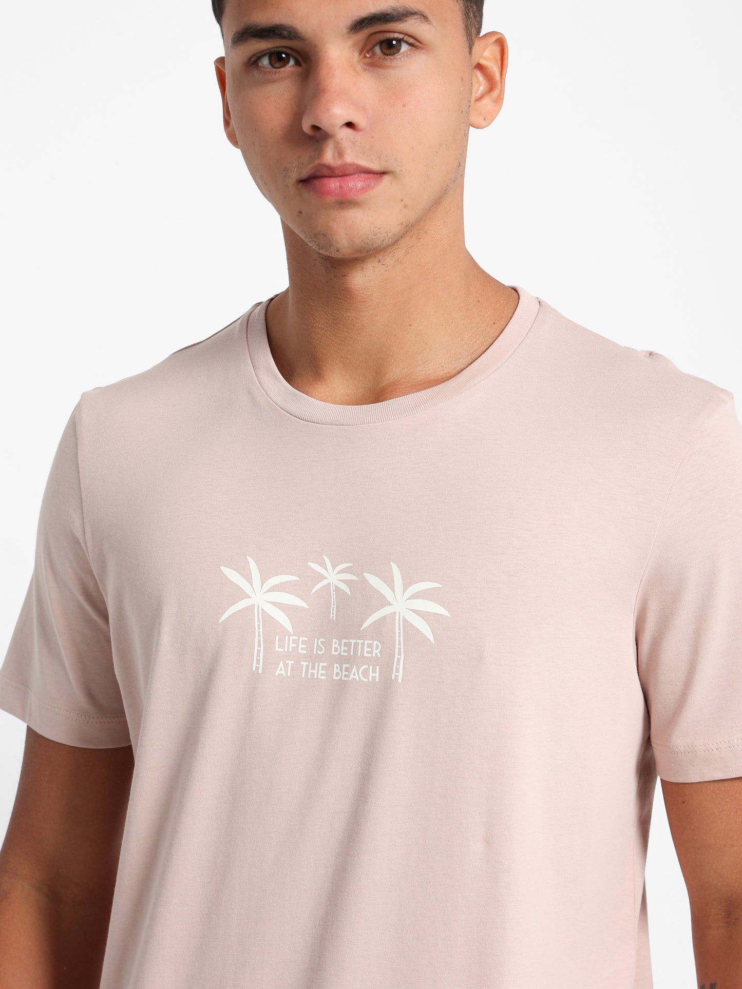 Casual Crew Neck T-Shirt With Print