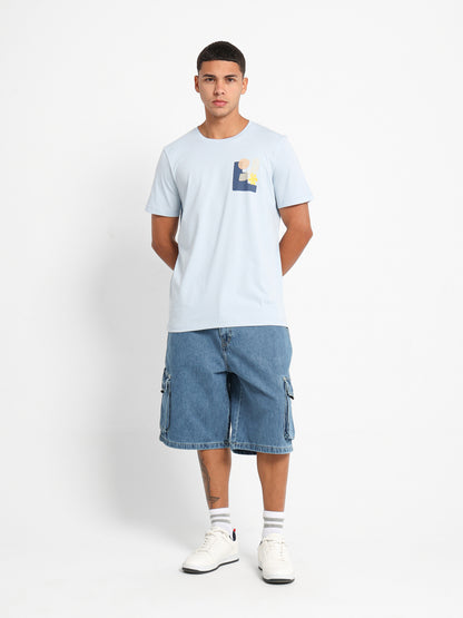 Beach Faded Shapes Graphic T-Shirt
