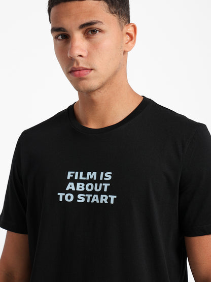Film Is About To Start Printed T-Shirt