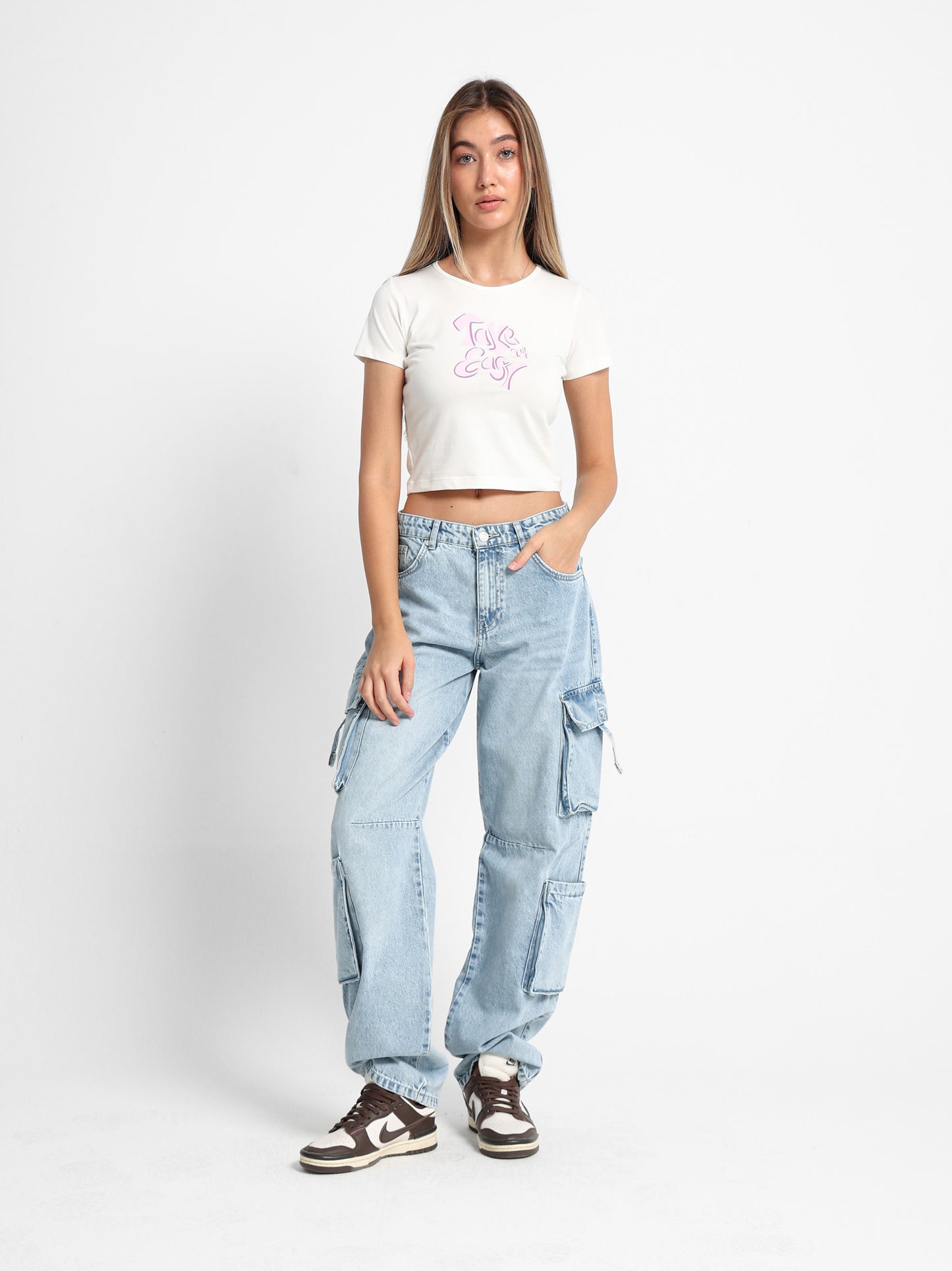 "Take It Easy" Printed Baby T-Shirt