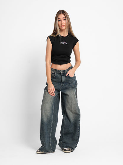 Loose Low-Waist Jeans