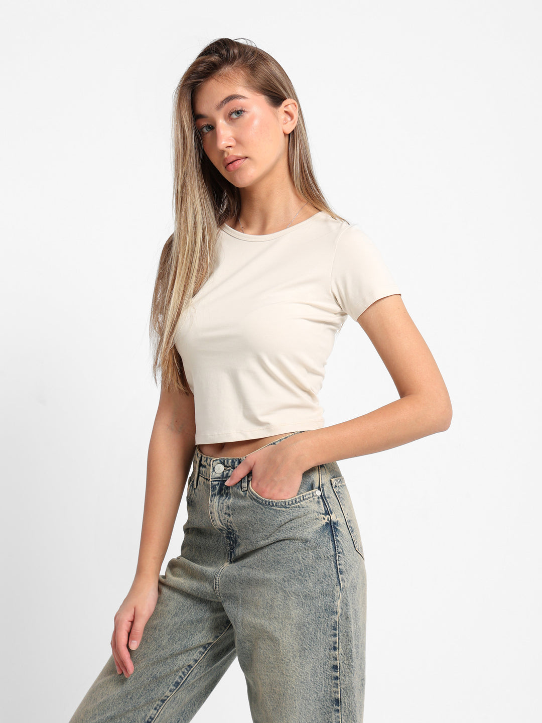 Basic Lycra Baby Tee